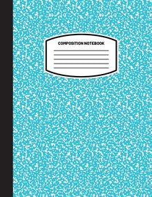 Classic Composition Notebook: (8.5x11) Wide Ruled Lined Paper Notebook Journal (Sky Blue) (Notebook for Kids, Teens, Students, Adults) Back to School