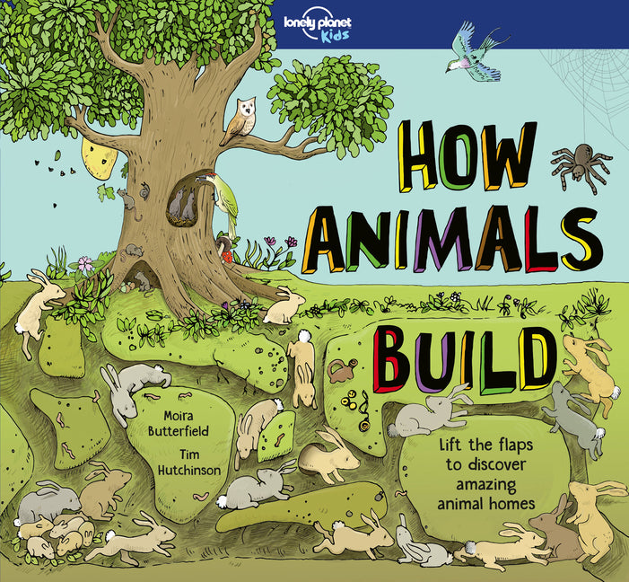 Lonely Planet Kids How Animals Build: Lift the Flaps & Discover Amazing Creature Homes Explore Bird Nests, Ant Colonies, Spider Webs Beautiful Illustr