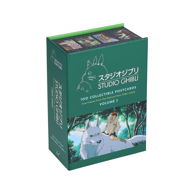 Studio Ghibli(r) 100 Collectible Postcards, Volume 2: Final Frames from the Feature Films (1984-2023)
