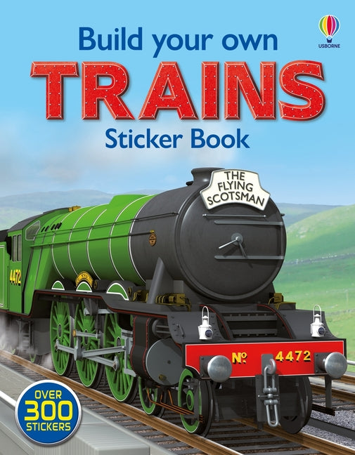 Build Your Own Trains Sticker Book