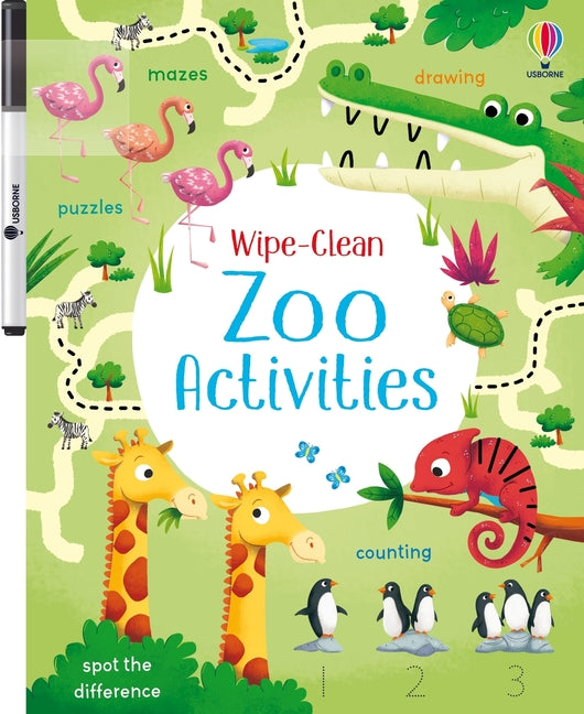 Wipe-Clean Zoo Activities