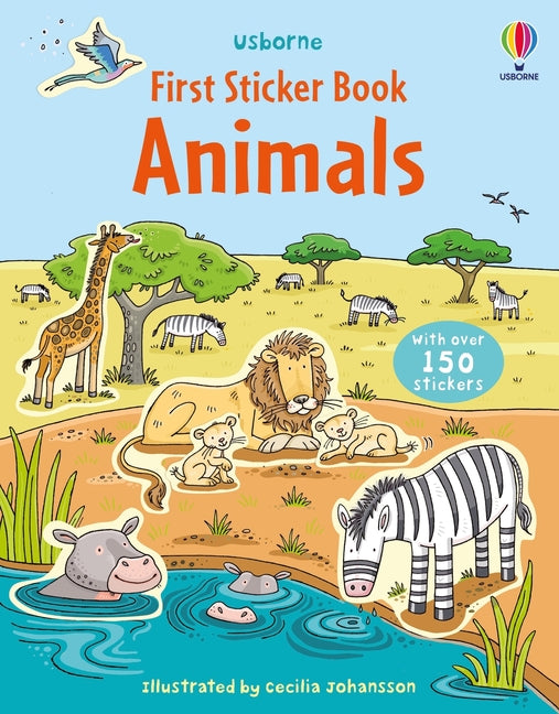 First Sticker Book Animals