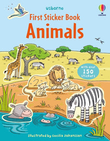 First Sticker Book Animals