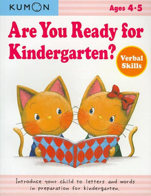 Kumon Are You Ready for Kindergarten Verbal Skills