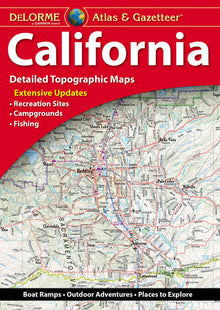 Delorme Atlas & Gazetteer California