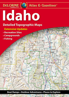 Delorme Atlas & Gazetteer Idaho