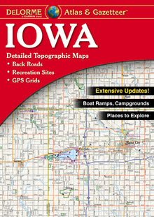 Delorme Atlas & Gazetteer Iowa