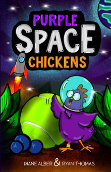 Purple Space Chickens: (Purple Space Chickens: Dyslexia-Friendly Chapter Books for Kids)
