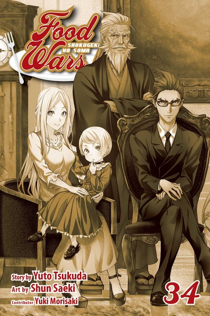 Food Wars!: Shokugeki No Soma, Vol. 34: Crossed Knives