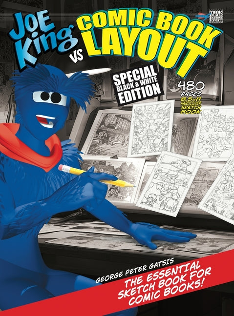 Joe King vs Comic Book Layout: Black & White Edition