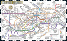 Streetwise London Underground Map: Laminated Map of the London Underground, England