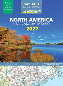 Michelin North America Large Format Road Atlas 2027