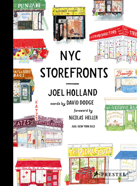 NYC Storefronts: Illustrations of the Big Apple's Best-Loved Spots (Compact Edition)