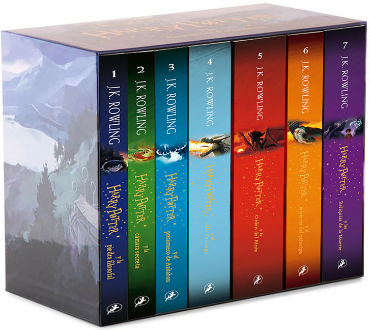 Caja Harry Potter - La Serie Completa / Harry Potter Paperback Boxed Set: Books 1-7