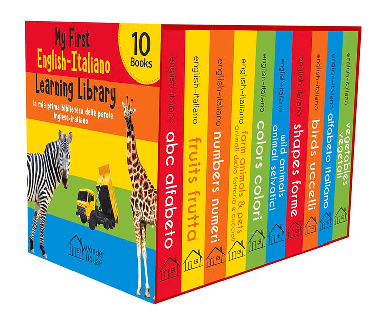My First English-Italian Learning Library (La MIA Prima Biblioteca Delle Parole Inglese-Italiano):