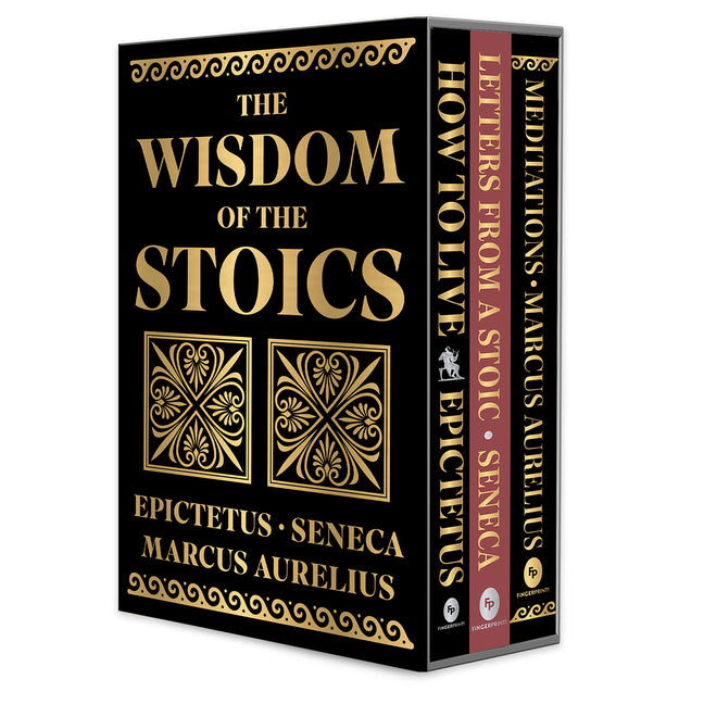 The Wisdom of the Stoics Boxed Set (Deluxe Hardbound Edition)