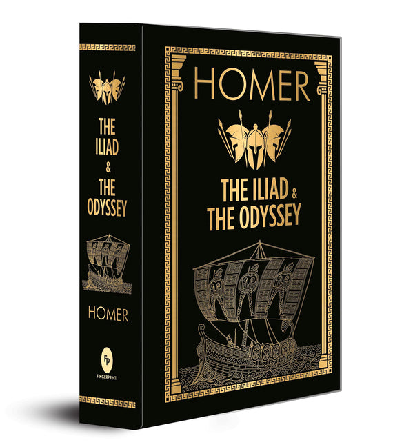 Homer: The Iliad & the Odyssey (Deluxe Hardbound Edition)