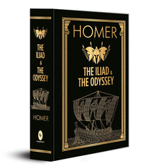 Homer: The Iliad & the Odyssey (Deluxe Hardbound Edition)