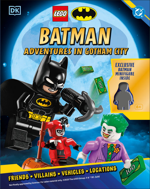 Lego DC Batman Adventures in Gotham City: With Exclusive Minifigure