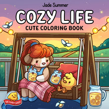 Cozy Life: Cute Coloring Book