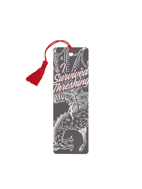 Rebecca Yarros's Fourth Wing: I Survived Threshing Bookmark