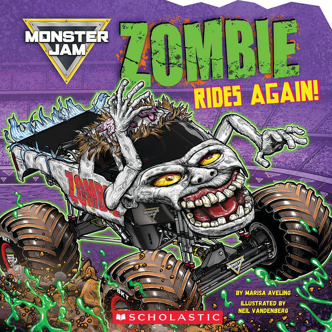 Monster Jam: Zombie Rides Again! (Deluxe Storybook)