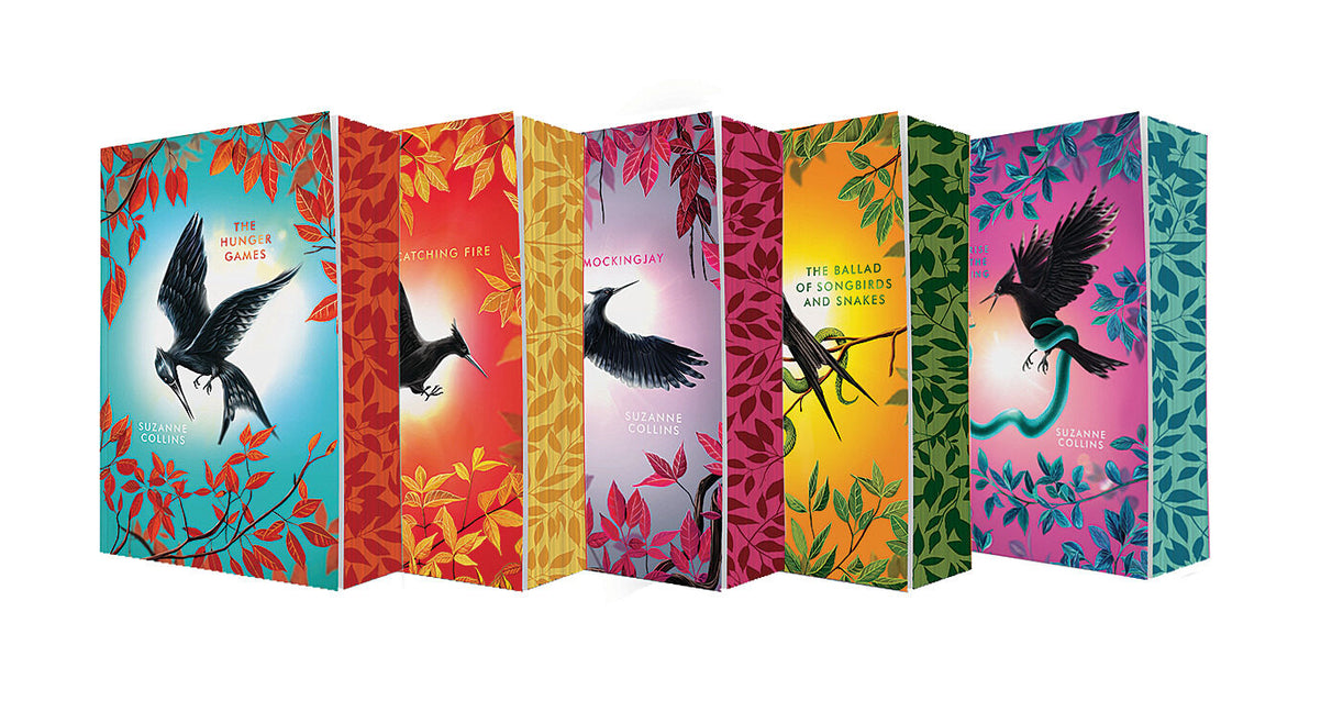 Hunger Games 5-Book Box Set (Deluxe Edition) (the Hunger Games, Catching Fire, Mockingjay, the Ballad of Songbirds and Snakes, Sunrise on the Reaping)