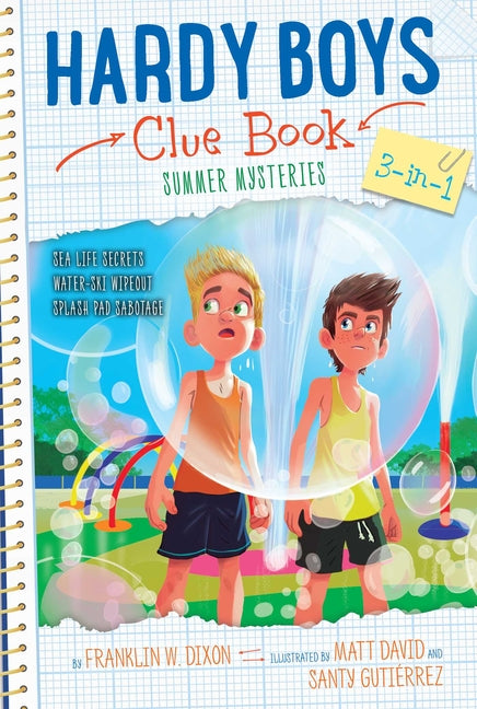 Hardy Boys Clue Book Summer Mysteries 3-In-1: Sea Life Secrets; Water-Ski Wipeout; Splash Pad Sabotage