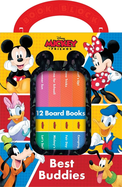 Disney Mickey & Friends: Best Buddies 12 Board Books