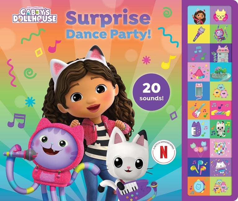 Gabby's Dollhouse: Surprise Dance Party! Sound Book [With Battery]