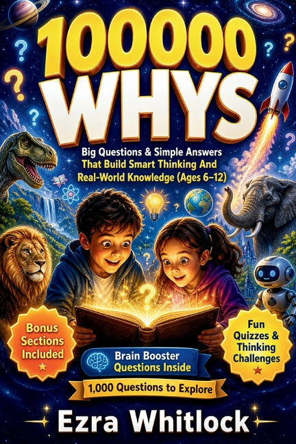 100000 Whys: Big Questions & Simple Answers That Build Smart Thinking and Real-World Knowledge For Kids (Ages 6-12)