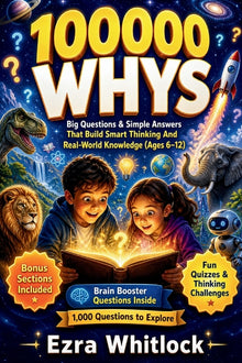 100000 Whys: Big Questions & Simple Answers That Build Smart Thinking and Real-World Knowledge For Kids (Ages 6-12)