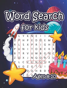 Word Search for Kids Ages 8-10: Word Search Puzzle Books for Learn Vocabulary, Develop Reading Skills and Practice Spelling