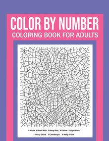 Color By Number Coloring Book For Adults: Stress Relieving And Relaxing Designs!