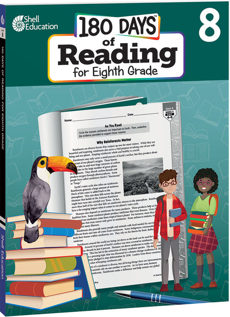 180 Days(tm) Reading for Eighth Grade: Practice, Assess, Diagnose