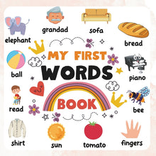 My First Words Book: A Colorful Introduction to Over 400 Words for Children