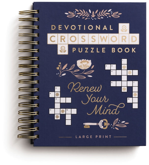 Renew Your Mind: Devotional Crossword Puzzle Book (36 Daily Devotions with Inspiring Activities to Refresh Your Soul) - The Perfect Gift for Christian