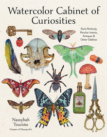 Watercolor Cabinet of Curiosities: Paint Perfectly Peculiar Insects, Antiques & Other Oddities
