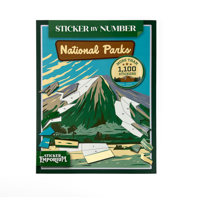Sticker by Number National Parks: Sticker Emporium