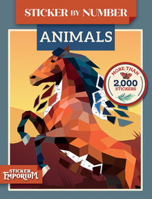 Sticker by Number Animals: Sticker Emporium