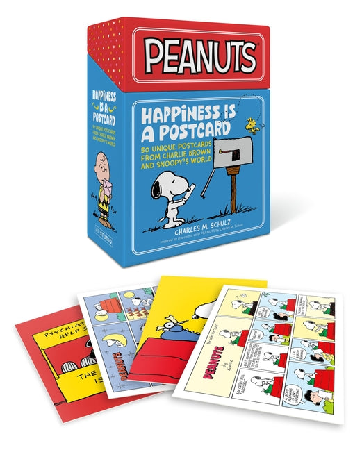 Peanuts: Happiness Is a Postcard: 50 Unique Postcards from Charlie Brown and Snoopy's World