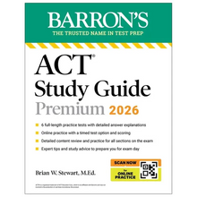ACT Study Guide Premium, 2026: 6 Practice Tests + Comprehensive Review + Online Practice for the New Enhanced ACT