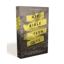 NIV Bible for Teen Guys, Hardcover: Building Faith, Wisdom and Strength