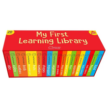 My First Complete Learning Library: Boxset of 20 Board Books Gift Set for Kids