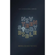 Niv, Teen Study Bible (for Life Issues You Face Every Day), Hardcover, Navy, Comfort Print