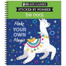 Brain Games - Sticker by Number: Be Cool