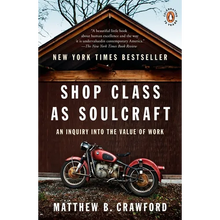Shop Class as Soulcraft: An Inquiry into the Value of Work