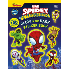 Marvel Spidey and His Amazing Friends Glow in the Dark Sticker Book: With More Than 100 Stickers