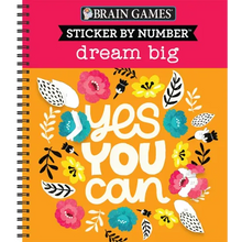 Sticker by Number: Dream Big
