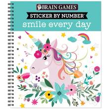 Brain Games - Sticker by Number: Smile Every Day